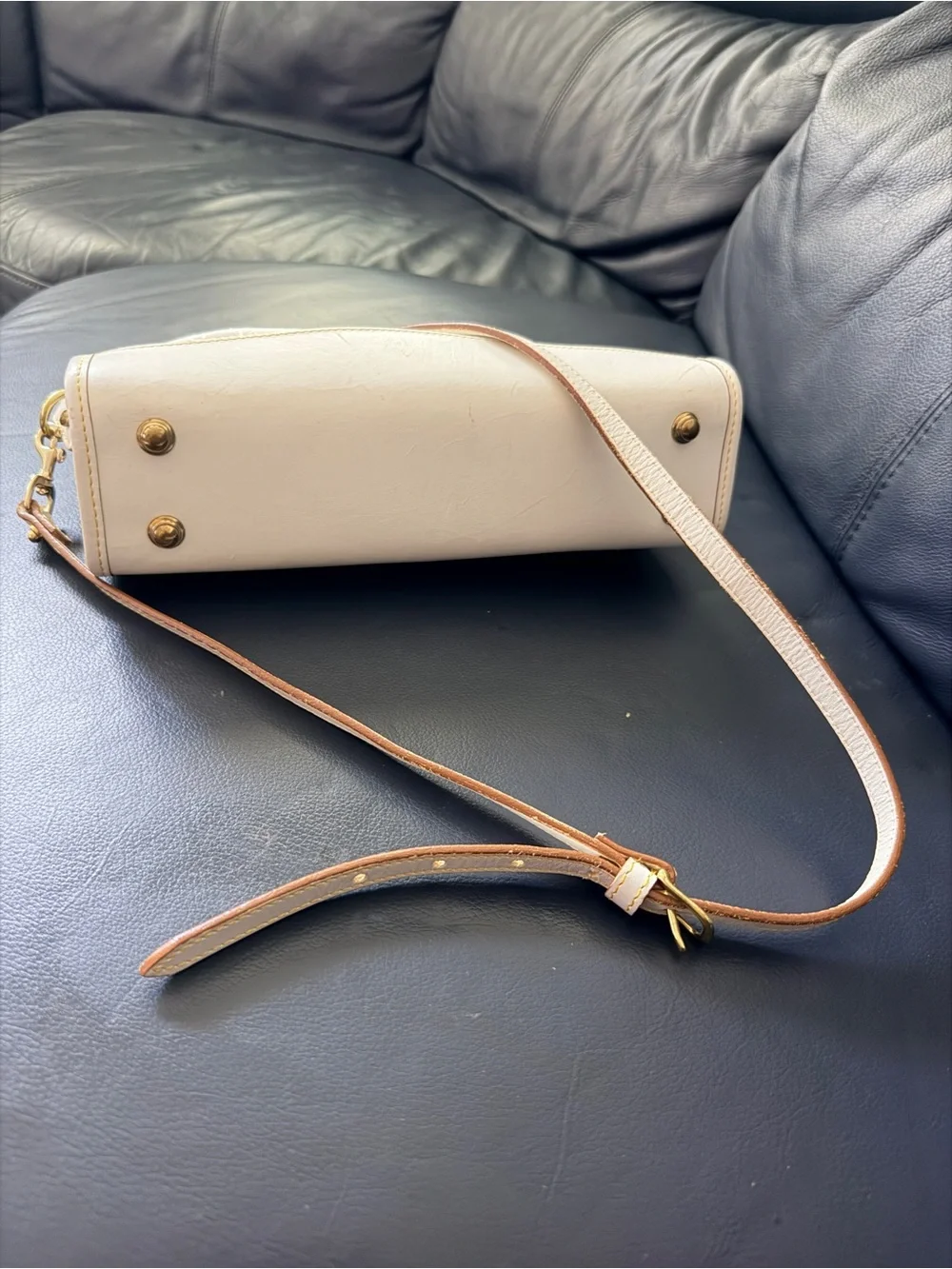 Dooney & Bourke Canvas/Leather Satchel Crossbody